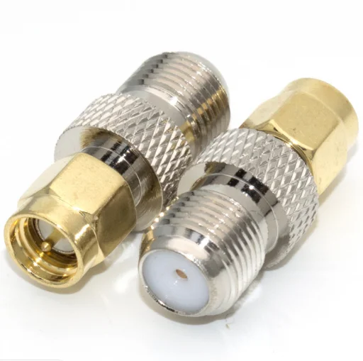 

2 шт., новые прямые коаксиальные адаптеры для разъема F-SMA