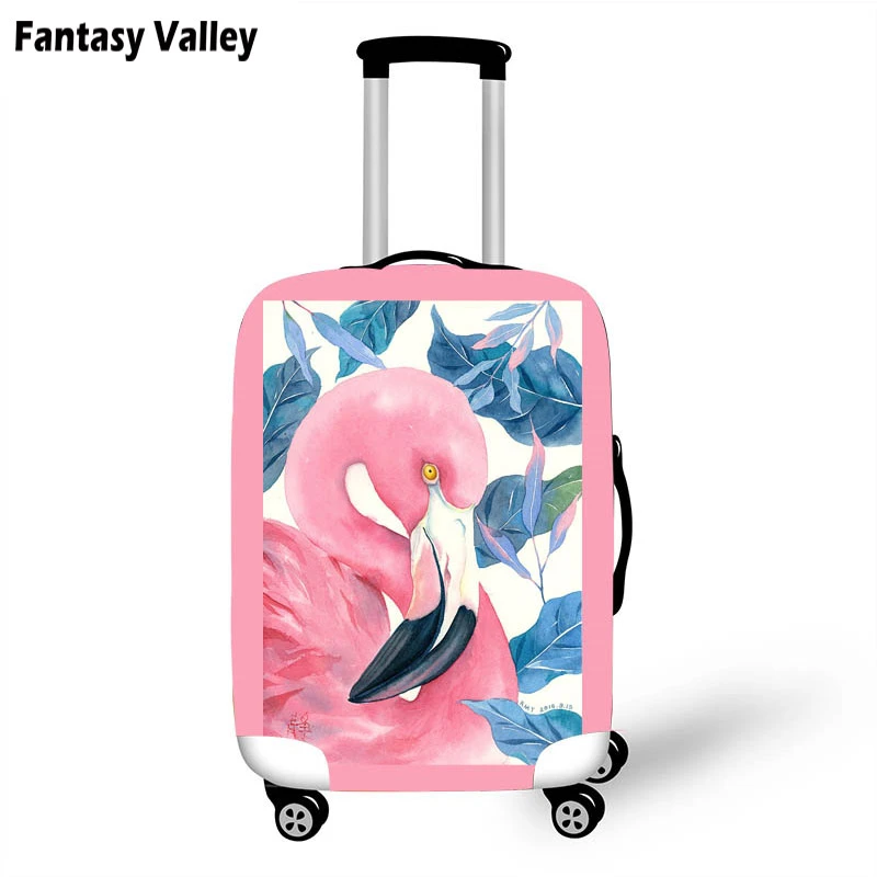 flamingo hand luggage