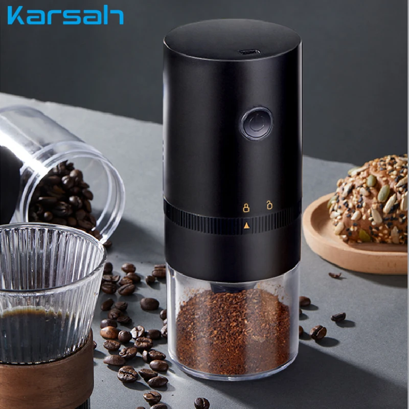 Electric Portable Coffee Grinder TYPE C USB Rechargeable Ceramic Grinding  Core Household Coffee Bean Grinder Grinder - AliExpress