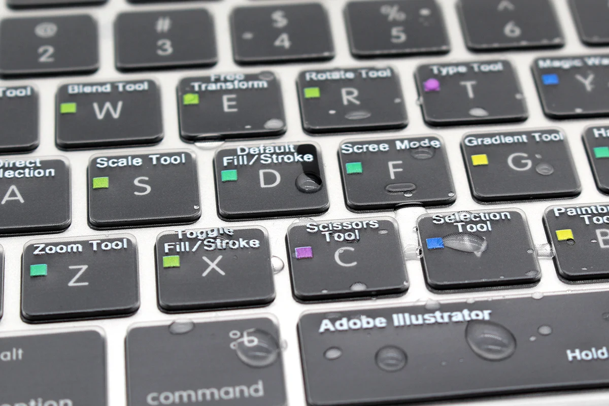 Hrh Adobe Illustrator Ai Shortcut Hot Key Functional Tpu Backlight Keyboard Cover Skin For Old Macbook Pro Air 13 15 17 Usa Keyboard Cover Skin Keyboard Coverus Keyboard Cover Aliexpress