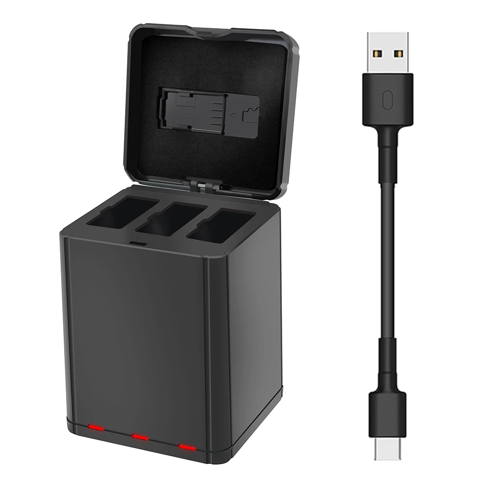 3 в 1 умное зарядное устройство usb зарядка для DJI Tello кабель type-c коробка для хранения Интеллектуальное Быстрое зарядное устройство концентратор Дрон аксессуары