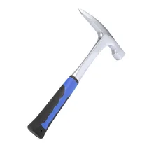 Marteau géologique Rock Pick, pointe pointue, acier à haute teneur en carbone, outils à main géoggy multifonctionnels