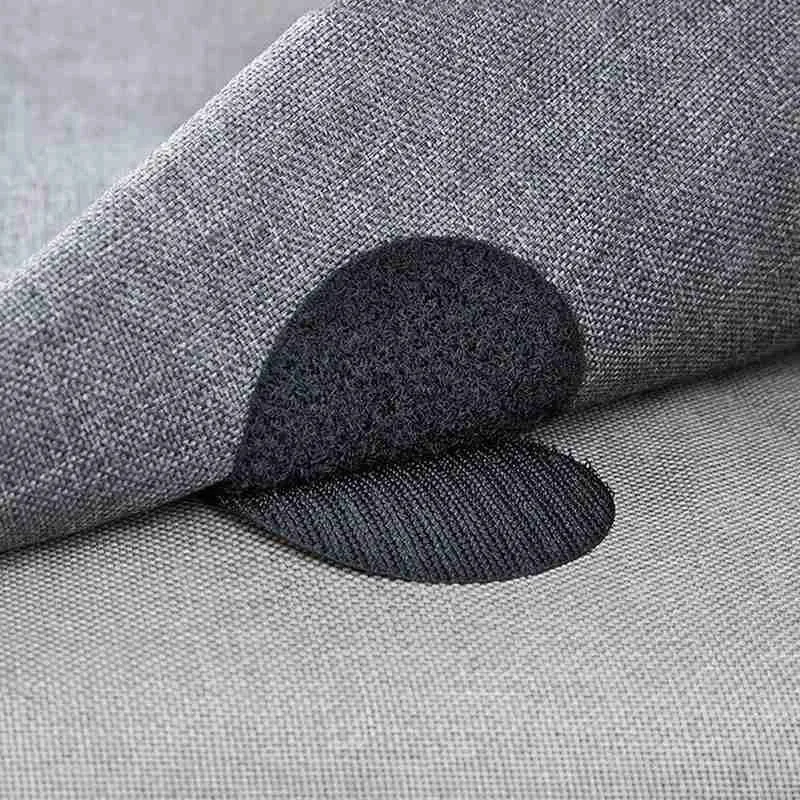 5Pairs/lot 60mm Strong Self Adhesive Fastener Dots Stickers velcros adhesive tape For Bed Sheet Sofa Mat Carpet Anti Slip | Дом и сад