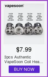 Для выведения токсинов, 40 шт Аутентичные VapeSoon V8-T10 V8-T6 V8-Q4 V8-T8 замена катушки для TFV888 облако зверь бак