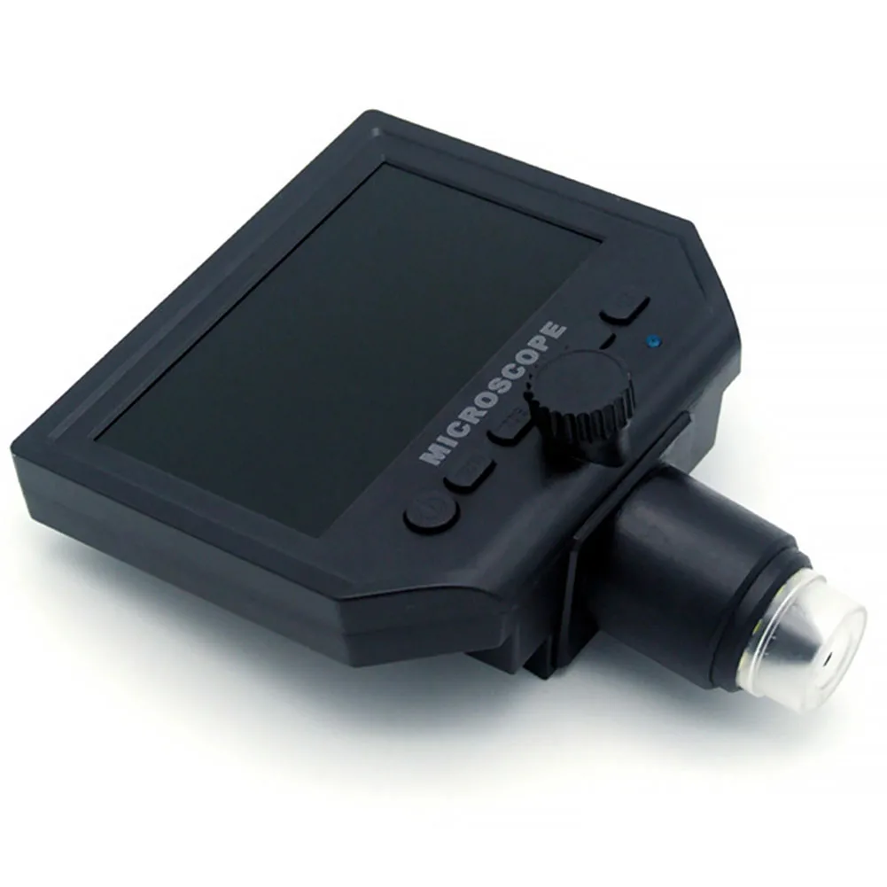 

Stand Adjustable Portable Magnifier Continuous Digital 1-600X Durable Microscope 4.3inch LCD Display