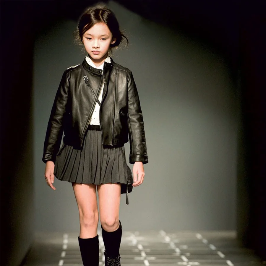 

Autumn and Winter Pu Leather Baby Jacket Girls Coats and Jackets Baby Boy Jacket Children's Coat