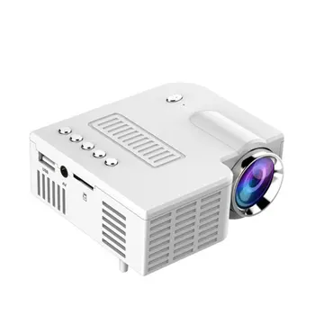

UC28C Video Projector 320x180 Micro Sharing Mobile Phone USB Port Home Theater Mini Portable Led Practical Entertainment Family