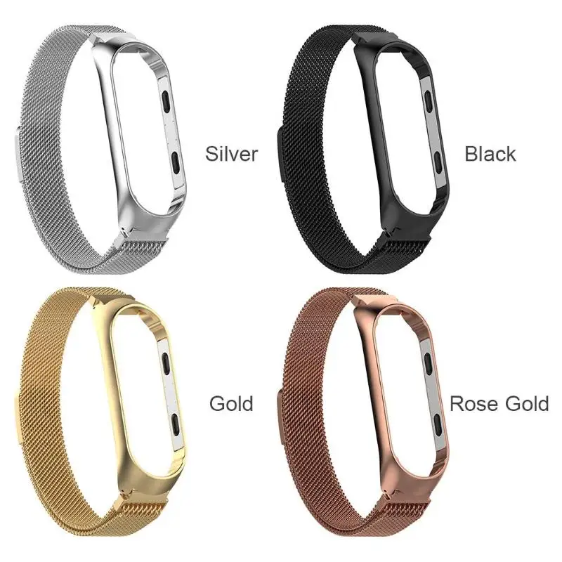 ALLOYSEED браслет браслетный ремешок для часов+ металлическая рамка для Xiaomi Miband 3 4 S