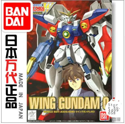Новый строительный костюм Bandai 77150 Hg 1/144 Крыло Gundam Zero Ew набор моделей для сборки