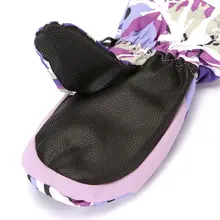 Ветрозащитные водонепроницаемые детские зимние теплые варежки для мальчиков и девочек, дышащие перчатки для катания на лыжах и сноуборде AXYA