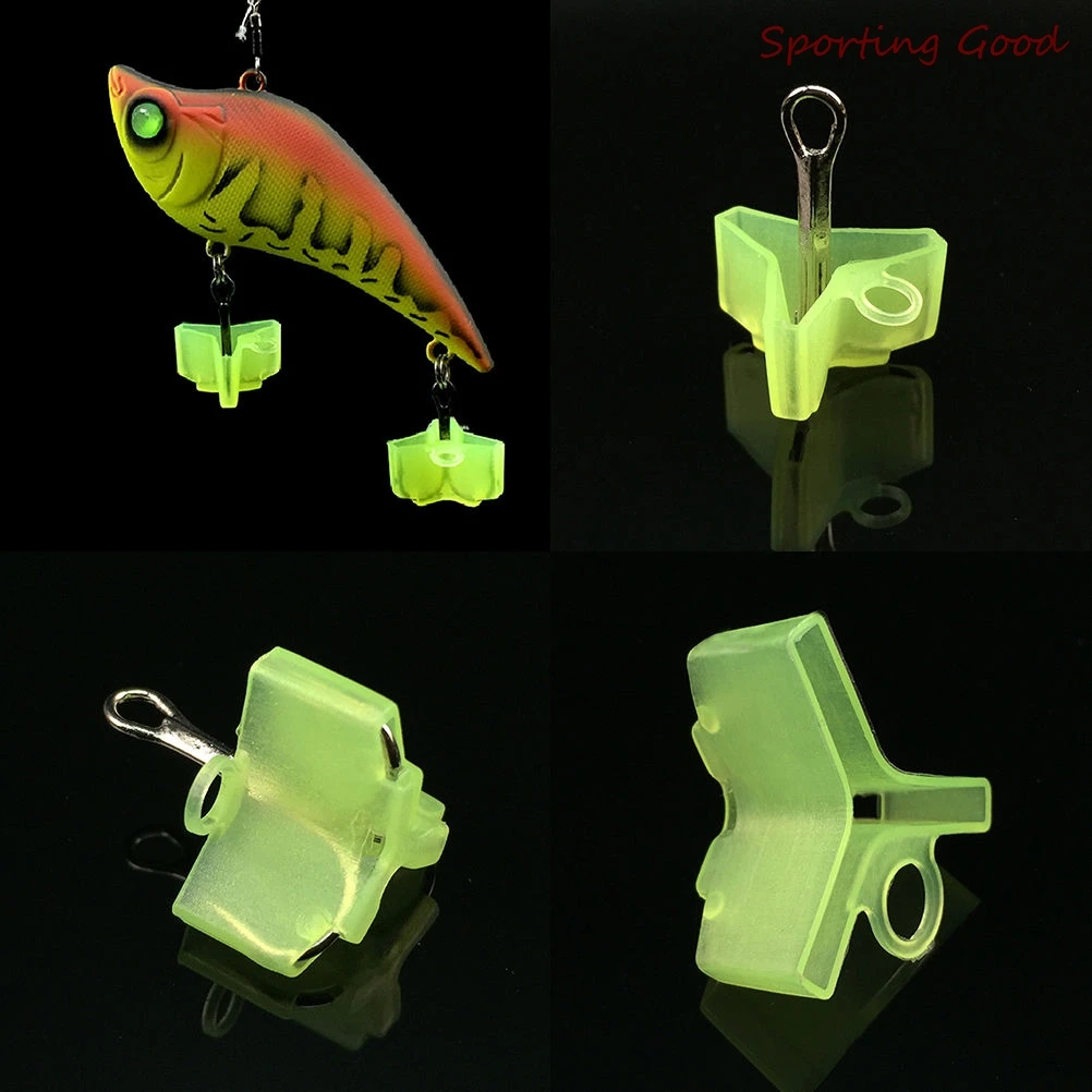 10Pcs Fishing Treble Hooks Safety Covers Stroring Bonnets Caps Protector Fishing Tackle Box Fishing Accessory 3 Size