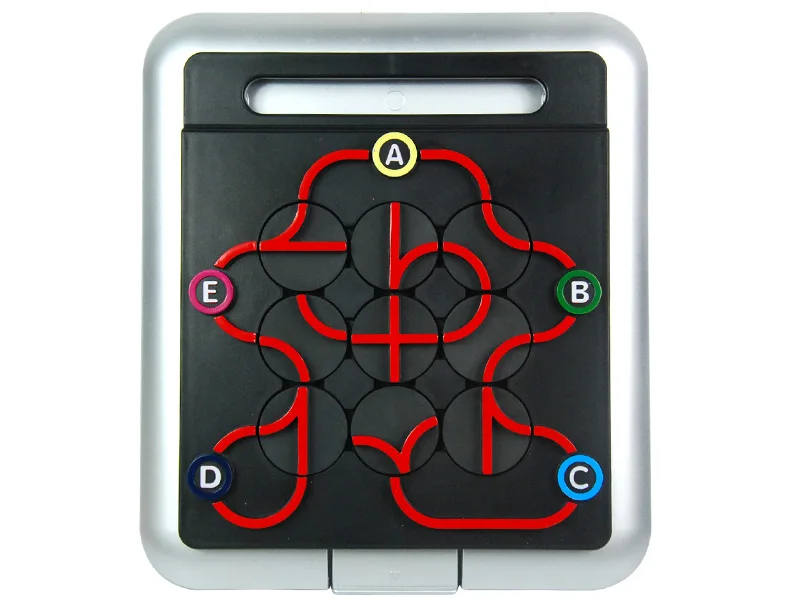  Baby Subway Labyrinth 64 Pass Task Pass Game Logic Reasoning Intelligent Toy Table Tour