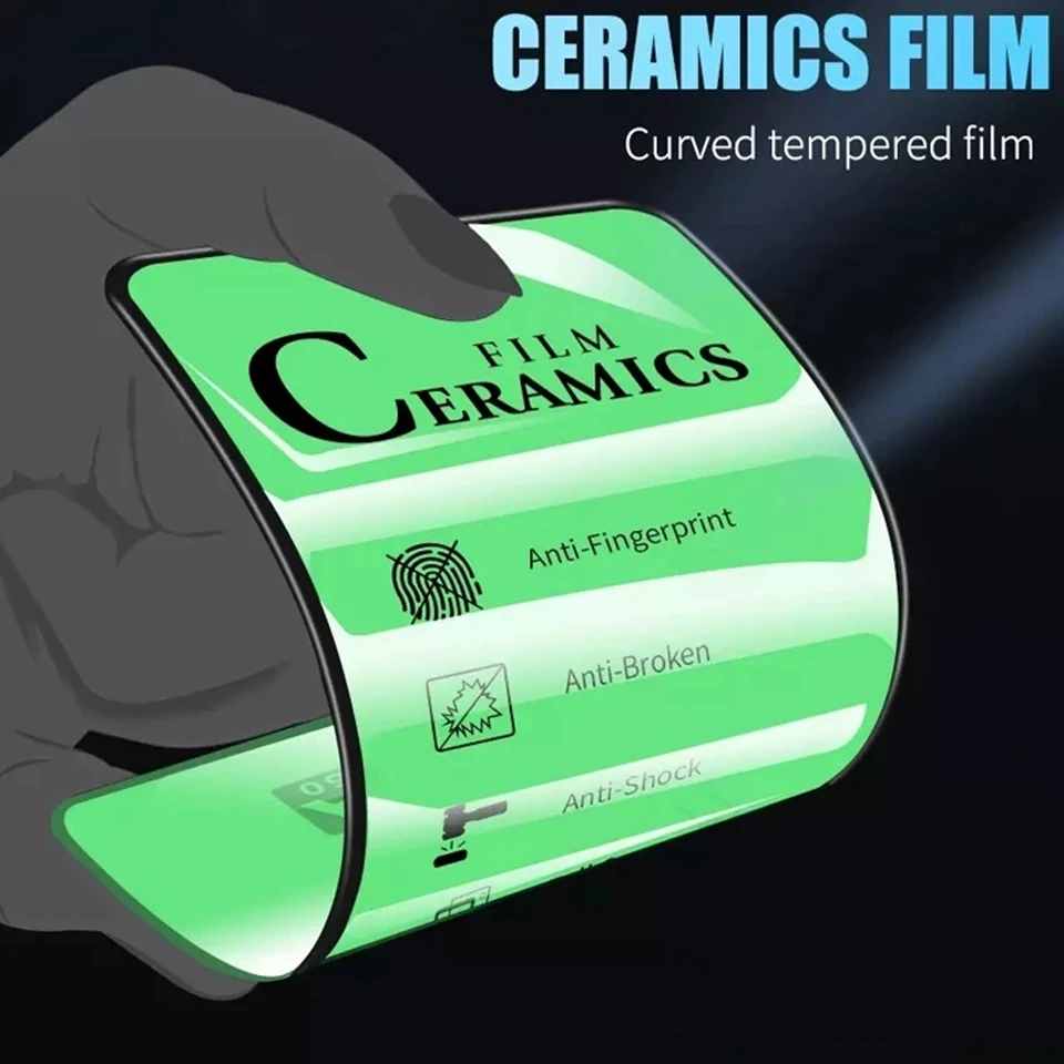 100Pcs Matte Soft Ceramic Film For Xiaomi Mi 10i 10T Pro 10 11 Lite 11i 11T 11X 9X 9T Pro 10X 12T Screen Protectors Glass 100D