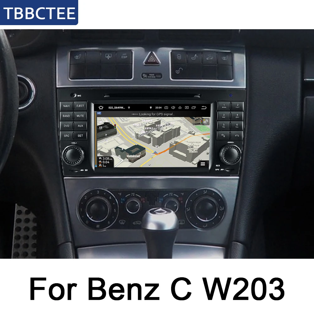 Для Mercedes Benz C Class W203 2004 ~ 2007 NTG IPS Android автомобильный DVD GPS навигатор карта