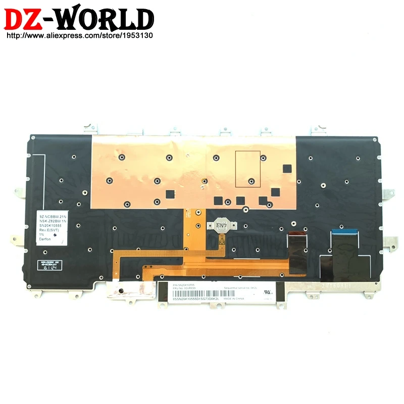 NDC Скандинавская Датская норвежская Клавиатура с подсветкой для lenovo Thinkpad X1 Carbon 4th Gen 4 20FB 20FC Teclado SN20K10555 00UR699