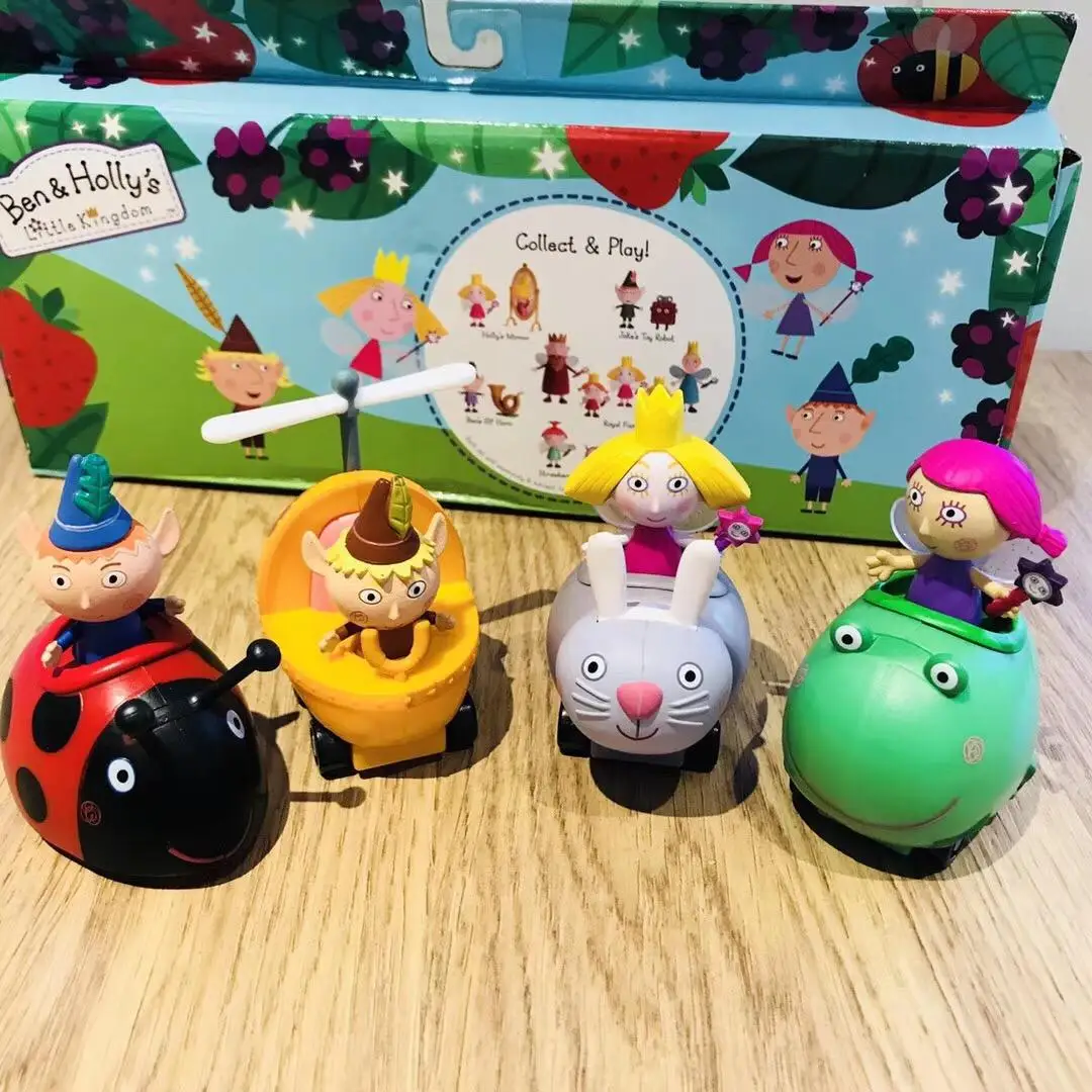 Бен и Холли Аниме Фигурки игрушки Kawaii мультфильм игрушки для детей подарок на день рождения ребенка