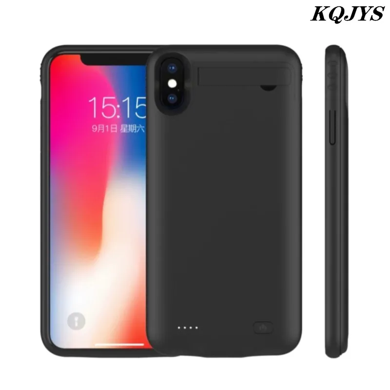 KQJYS внешний аккумулятор зарядное устройство чехлы для iPhone XR портативный