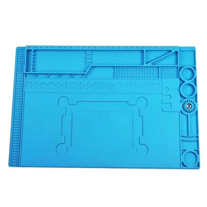 

Soldering Mat Insulation Silicone Magnetic Repair Work Mat for Cell Phone Repair