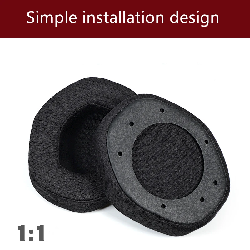 

1 Pair for Steelseries Siberia S18 Headphone Cover Head-mounted Earmuffs Computer Gaming Headset Sponge Cover