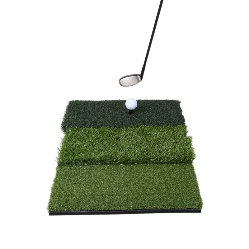 

Balight 25*16in Golf Hitting Grass Mat Realistic Fairway & Rough Driving Chipping Training Aids Backyard Indoor Practice