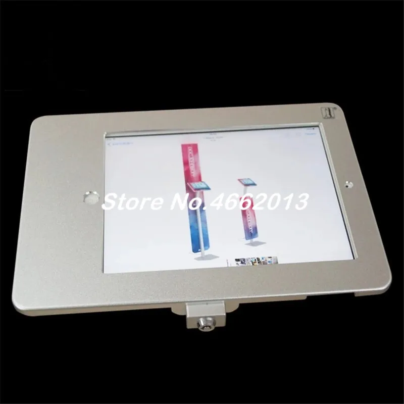 Для ipad 2/3/4/air/pro 9,7 дюймовый планшет Зарядка для экран ipad стойки, Алюминиевый Бесплатный напольный киоск с непрерывной поддержкой питания