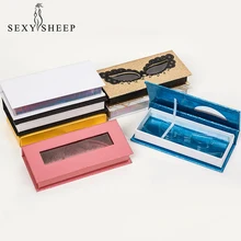 SEXYSHEEP 1-пара ресниц коробка 3D норковые ресницы упаковка нескольких стилей высокого качества материал коробка с ресницами