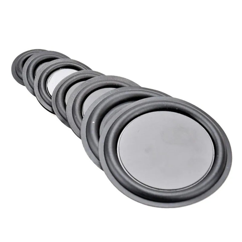 

2pcs 35mm-95mm Bass Speaker Passive Radiator Auxiliary Bass Woofer Rubber Vibration Plate