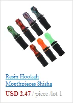 Hang Rope Strap Hookah Mouthpieces Shisha Resin Mouth Tip Hookah Sheesha Chicha Narguile Hose Wholesale Drop Shipping