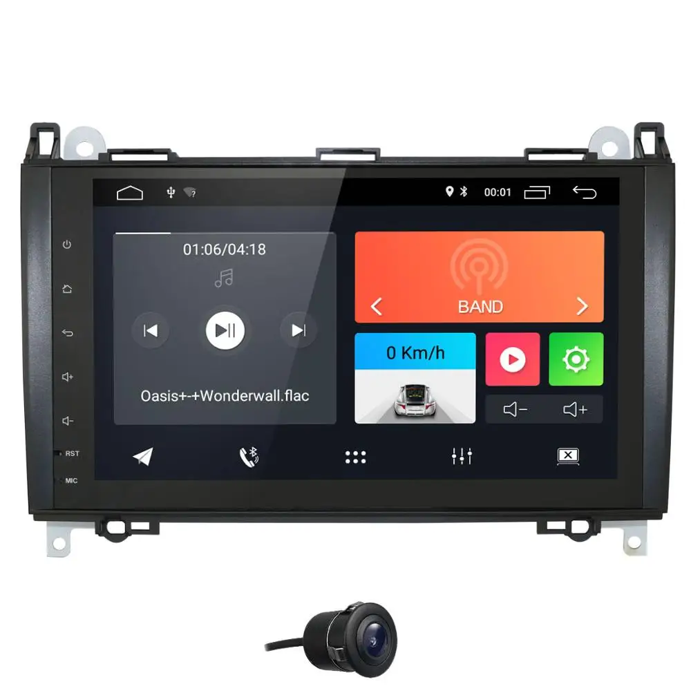 CAMERA5 Android 9 4G Автомобильный Nav gps для Mercedes Benz B200 A B класс W169 W245 Viano Vito W639 Sprinter W906 BT Радио автомобильный мультимедийный плеер - Цвет: CAMERA5