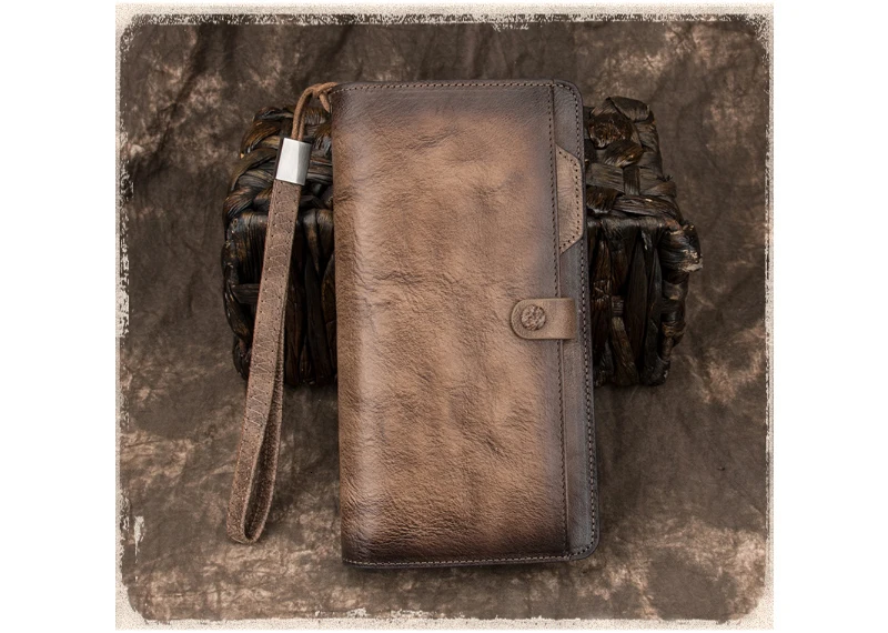 New Genuine Leather Lady Wallets Women Long Wallets Purses Clutch Bags Ladies Wallet With Cell Phone Pocket Card Holder
