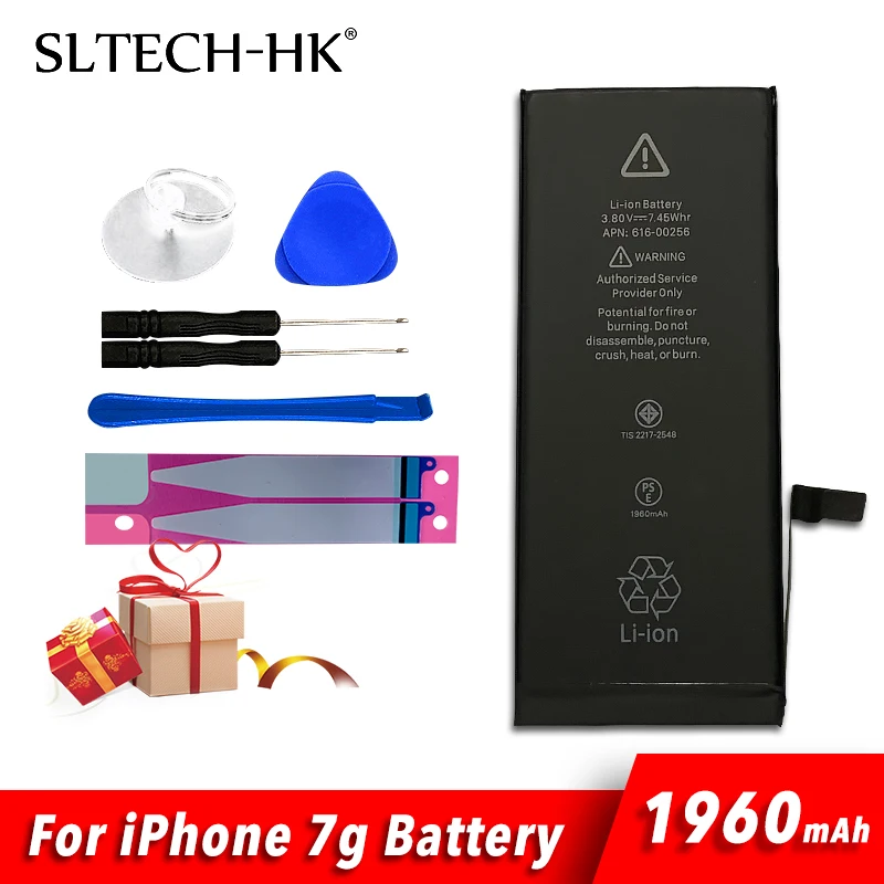 Lithium Battery For iPhone 5S 6 6S 7 8 Plus Replacement Batteries Internal Phone Bateria 2060mAh 4