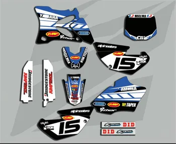

GRAPHICS & BACKGROUND DECAL STICKER Kit for Yamaha YZ85 YZ 85 2002 2003 2004 2005 2006 2007 2008 2009 2010 2011 2012 2013 2014