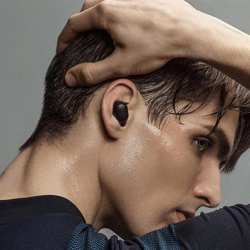 Цена Xiaomi Redmi Airdots Bluetooth наушники 5,0 TWS DSP активное шумоподавление Спорт Handsfree игровая гарнитура AI управление с микрофоном