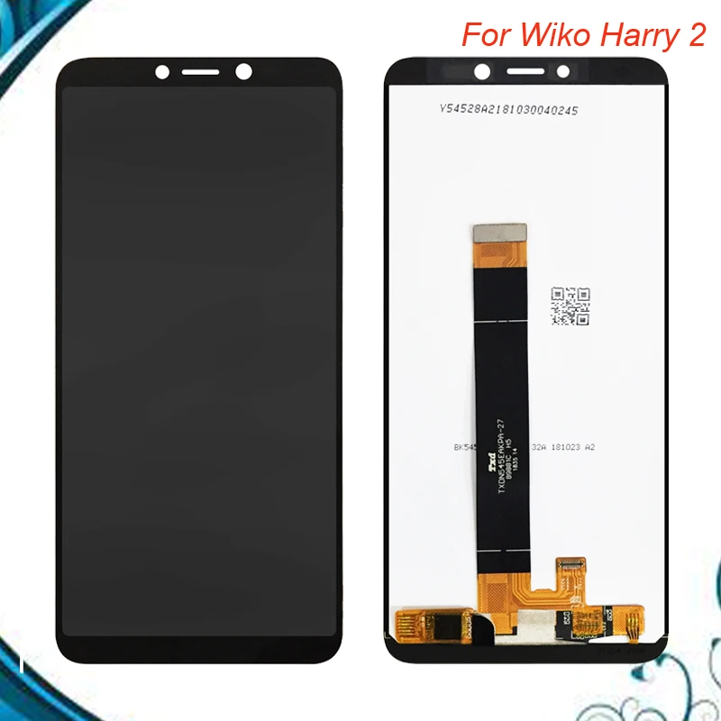 

5.45Inch LCD For Wiko Tommy 3 Plus / Harry 2 LCD Display Touch Screen Digitizer Assembly For Tommy3 Plus / Harry2 LCD