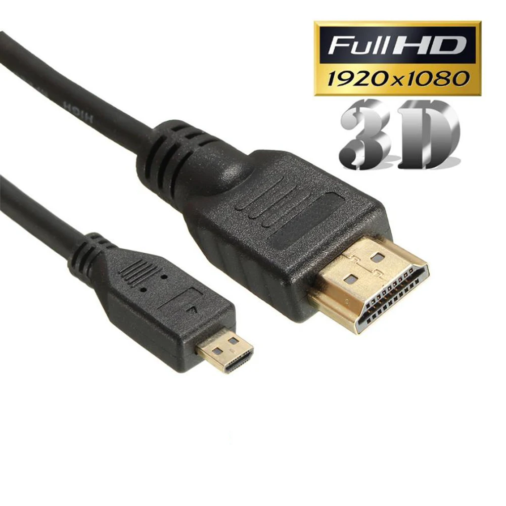 HDMI к micro HDMI 1080p кабель ТВ AV адаптер 6FT1. 8 м для Android планшетов HD tv