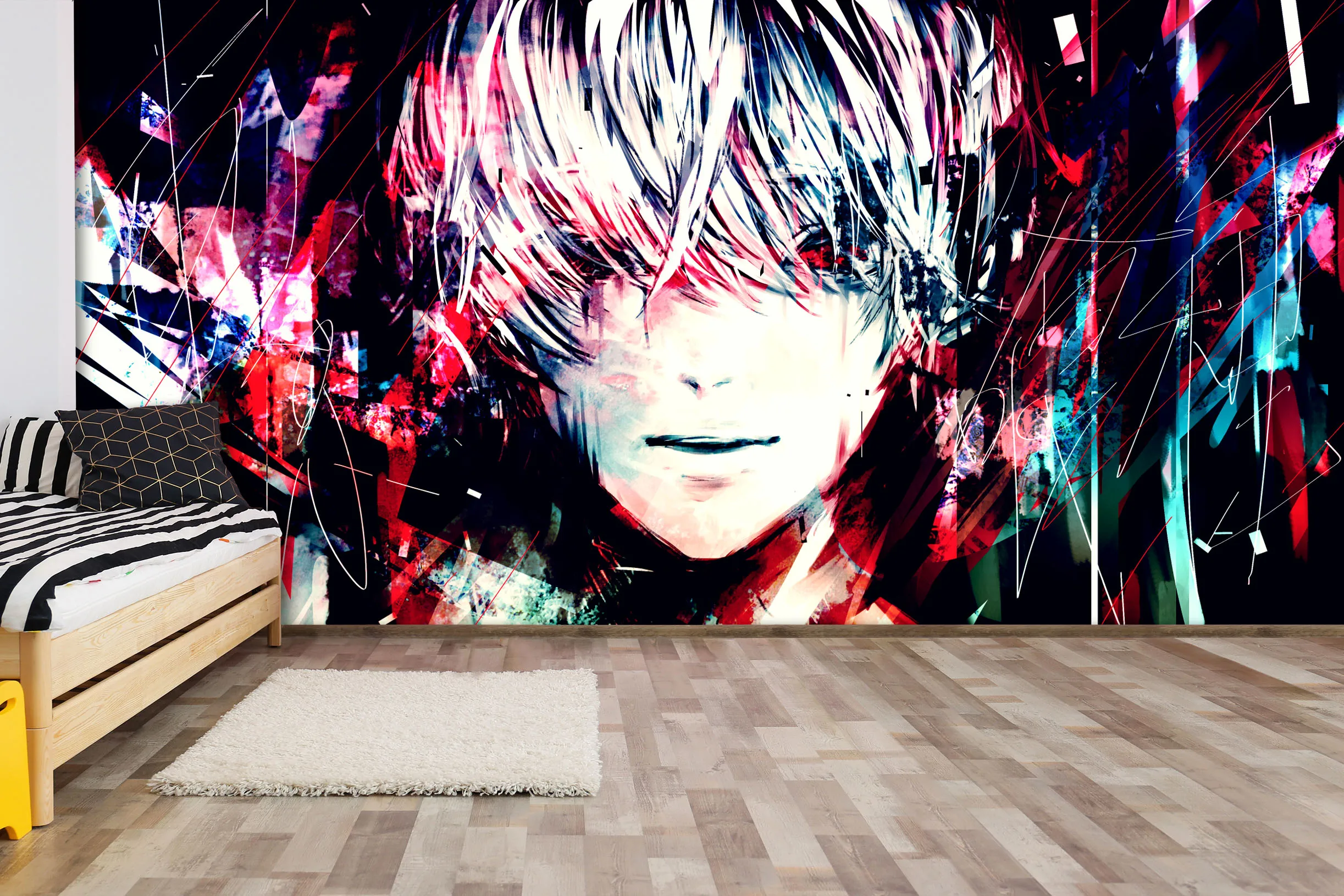 3D Tokyo Ghoul D145 Japan Anime Wall Stickers Wall Mural Decals Wendy