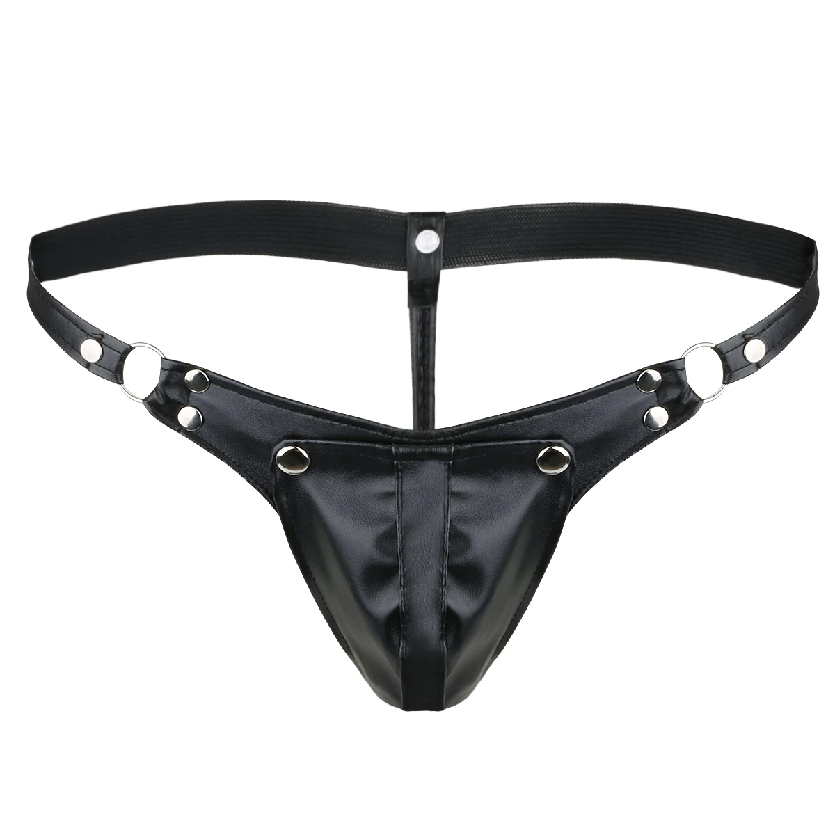 Sexy Mens Leather Lingerie Gay Tanga Thong Erotic G-string Jockstrap Underwear