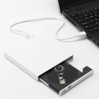 

External USB 2.0 Drive Burner CD External DVD CD Writer External DVD-ROM Optical Drive for Desktop Computer Laptop