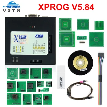 

2020 Best Quality Xprog 5.84 ECU Chip Tunning Tool XPROG-M V5.84 with USB Dongle Car Diagnostic Cables and Connectors