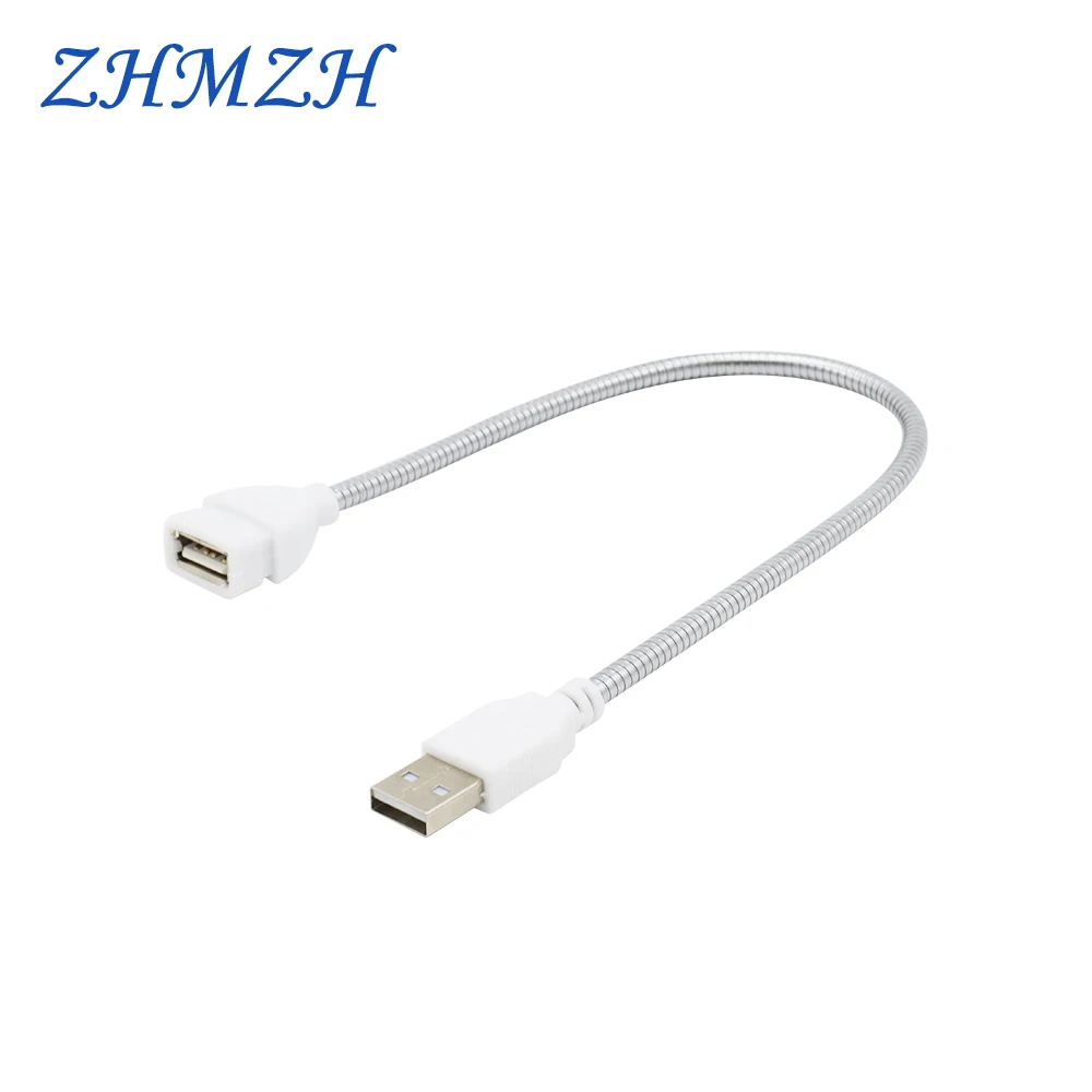 USB 2.0 A Male to A Female Extension Extender White Cable With Switch ON OFF 