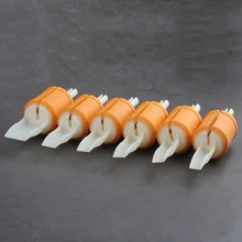 Высокое качество, профессиональный силиконовый 10 шт, черные одноразовые трубочки, ручка для задней татуировки, ручка татуировка, трубка с задней стволовой#620