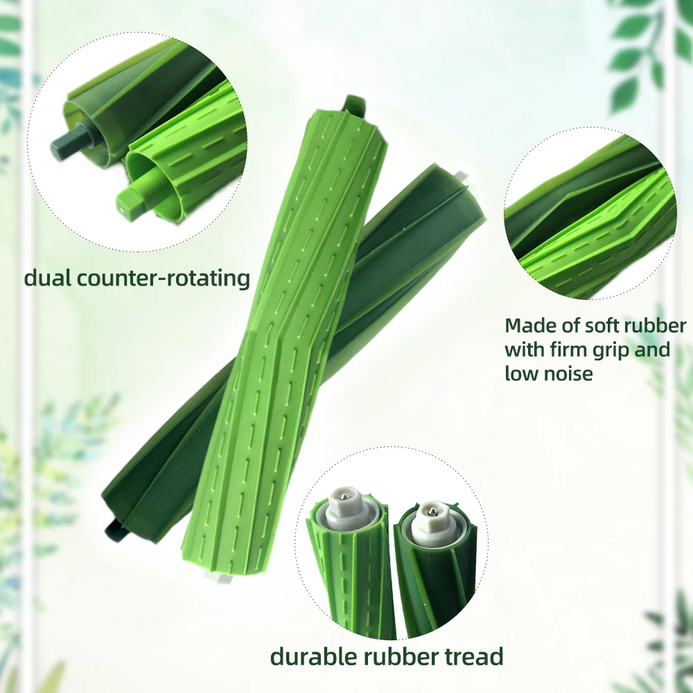 For iRobot Roomba i3 i4 i6 i7 i8 j7 E5 E6 E7 Robot Vacuum Cleaner Spare Parts Accessories Main Side Brush Hepa Filter Dust Bag