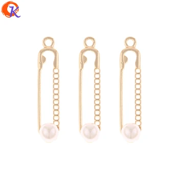 

Cordial Design 100Pcs 7*33MM Jewelry Accessories/Earring Connectors/Zinc Alloy/Pin Shape With Pearl/Hand Made/Earring Findings