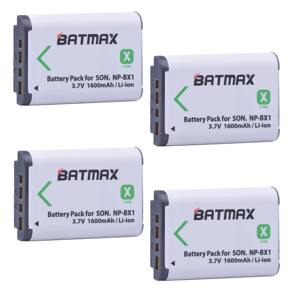 NP-BX1 NPBX1 акумуляторная батарея+ светодиодный 3-слоты USB Зарядное устройство для sony комплектующие фотоаппарата sony DSC RX1 RX100 AS100V M3 M2 HX300 HX400 HX50 HX60 GWP88 AS15 WX350 - Цвет: 4 battery