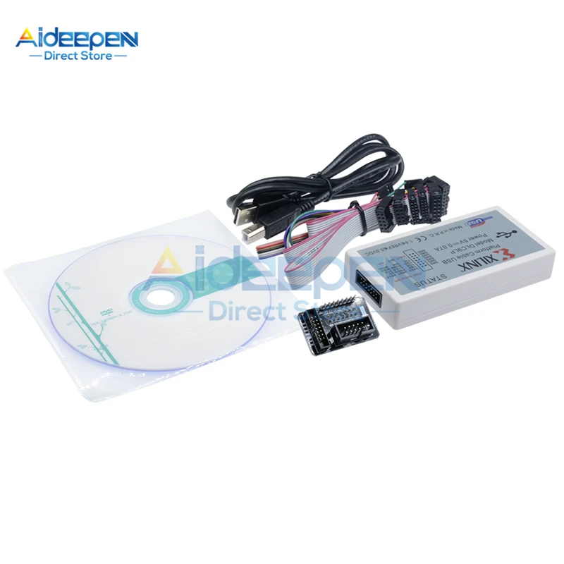 

1 комплект кабелей XILINX для платформы, USB, FPGA, CPLD, JTAG, SPI, загрузка, программист с USB-кабелем Type-B