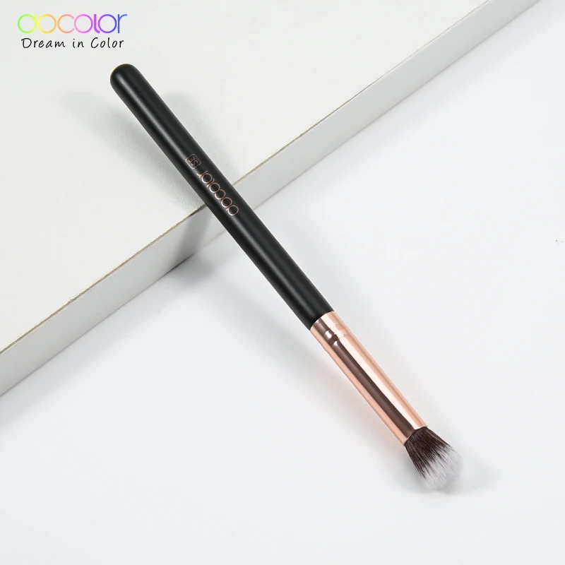 Blending Brush Набор кистей для макияжа Docolor для тонального крема, пудры, растушевки теней для век, бровей, Кисть для макияжа с деревянной ручкой, косметические инструменты для красоты - Handle Color: Blending Brush