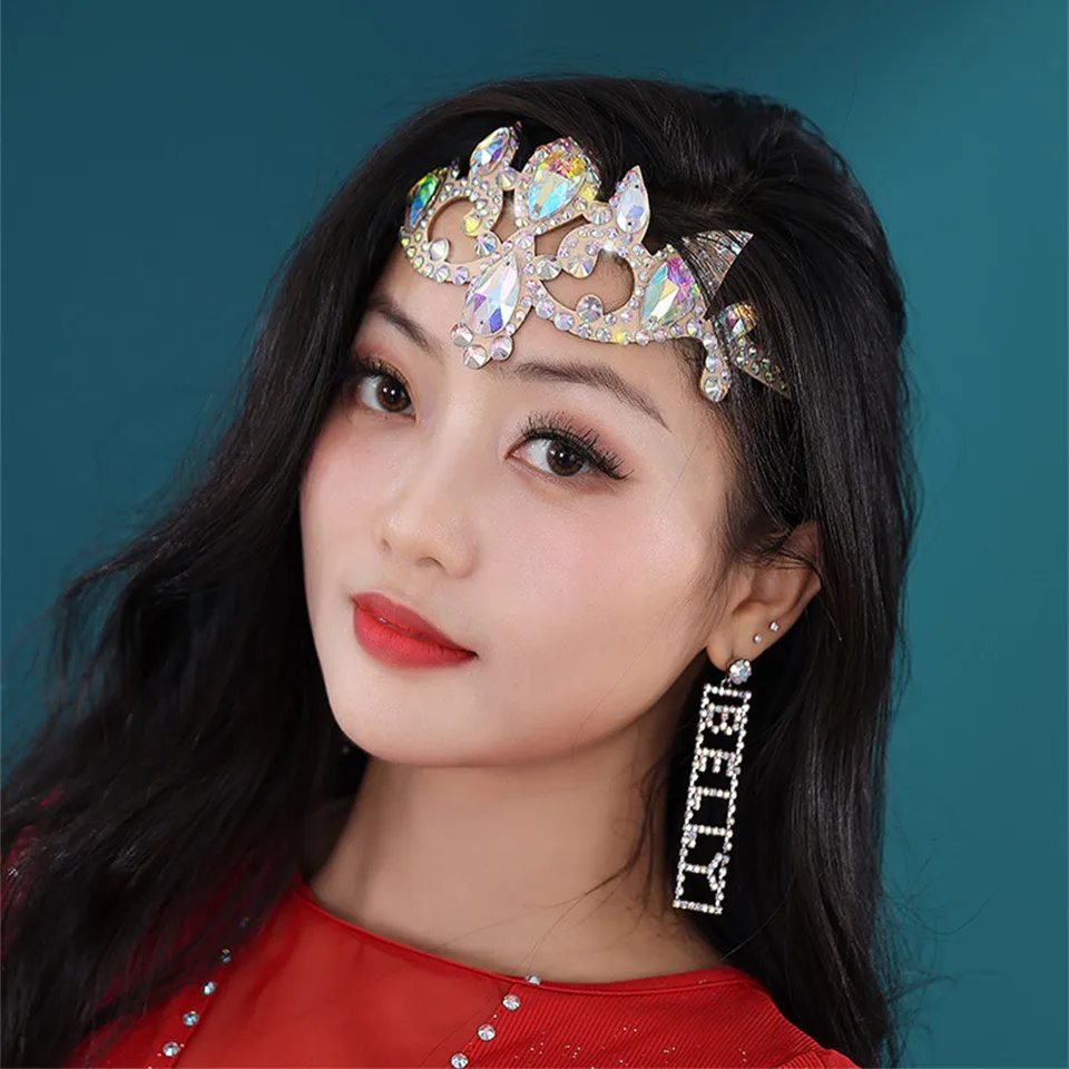 Cintura Per Abito Da Sposa In Cristallo Bianco Scintillante - Foto 4