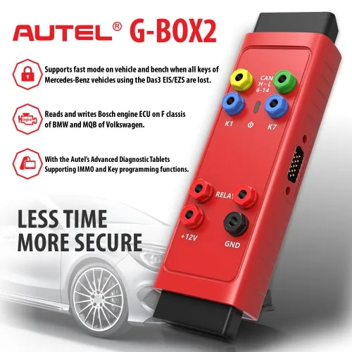 AUTEL деталь для Mercedes Benz все ключи потерянные работы с Autel MaxiIM IM608 G-BOX2 | Автомобили и