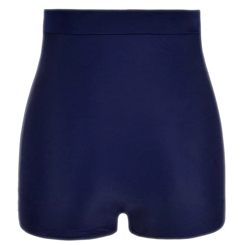 #Z3 2020 Sexy bikinis women Bikini Women's High Waisted Swim Bottom Ruched Bikini Tankini Swimsuit Boxer Plus Size