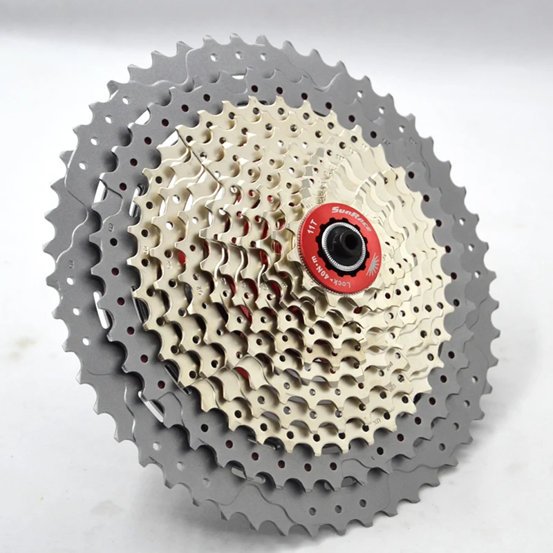 Черный/серебристый Кассетный горный велосипед Freewheel sunracing CSMX80 TAY 11 50T скоростной с